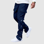 Jeremy - Men’s Snap Hem Cargo Jogger Pants