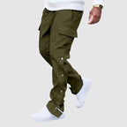 Jeremy - Men’s Snap Hem Cargo Jogger Pants