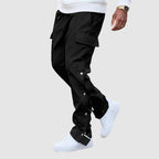 Jeremy - Men’s Snap Hem Cargo Jogger Pants