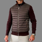 Joseph - Men's Stand Collar Puffer Front Zip Jacket