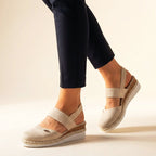Josephine - Women's Espadrille Comfort Slingback Wedges