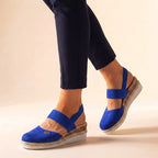 Josephine - Women's Espadrille Comfort Slingback Wedges