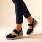 Josephine - Women's Espadrille Comfort Slingback Wedges