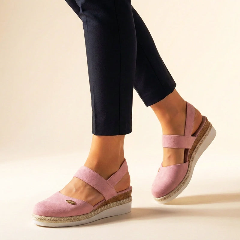 Josephine - Women's Espadrille Comfort Slingback Wedges