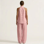 Joy - Women’s Relaxed Halter Two-Piece Set