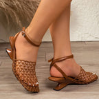 Juliana - Women's Mesh Slingback Heels