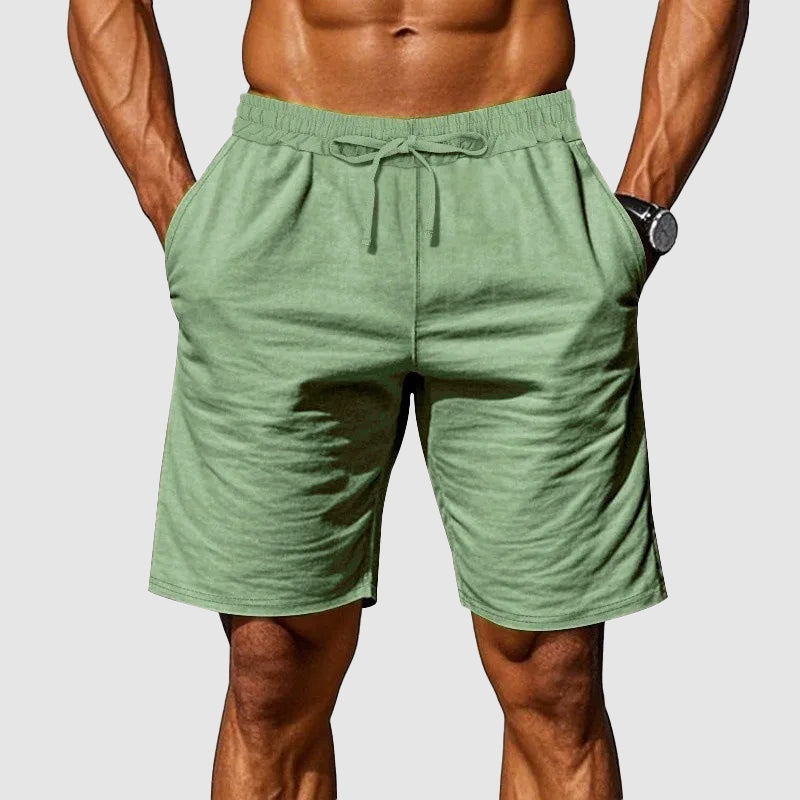 Kayson - Men’s Linen Drawstring Lounge Shorts