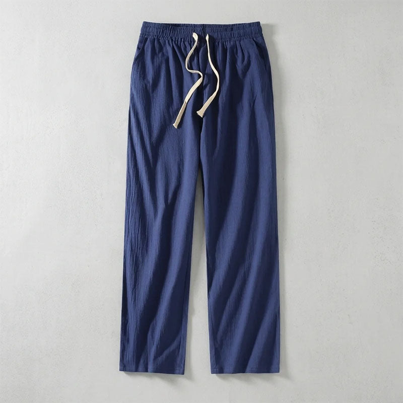Kendrick - Men's Drawstring Straight-Leg Pants