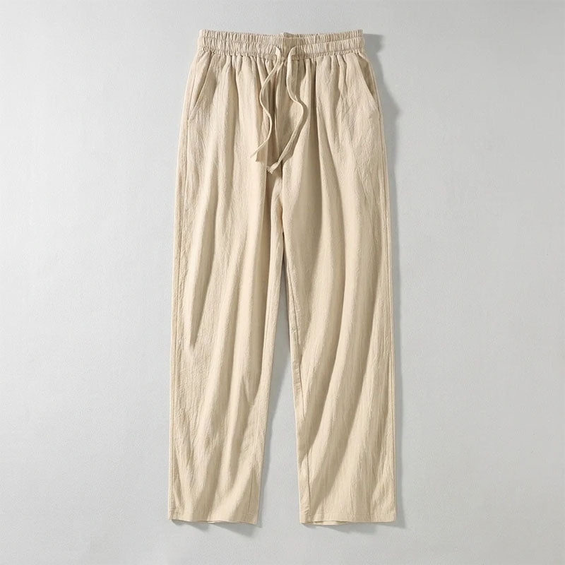 Kendrick - Men's Drawstring Straight-Leg Pants