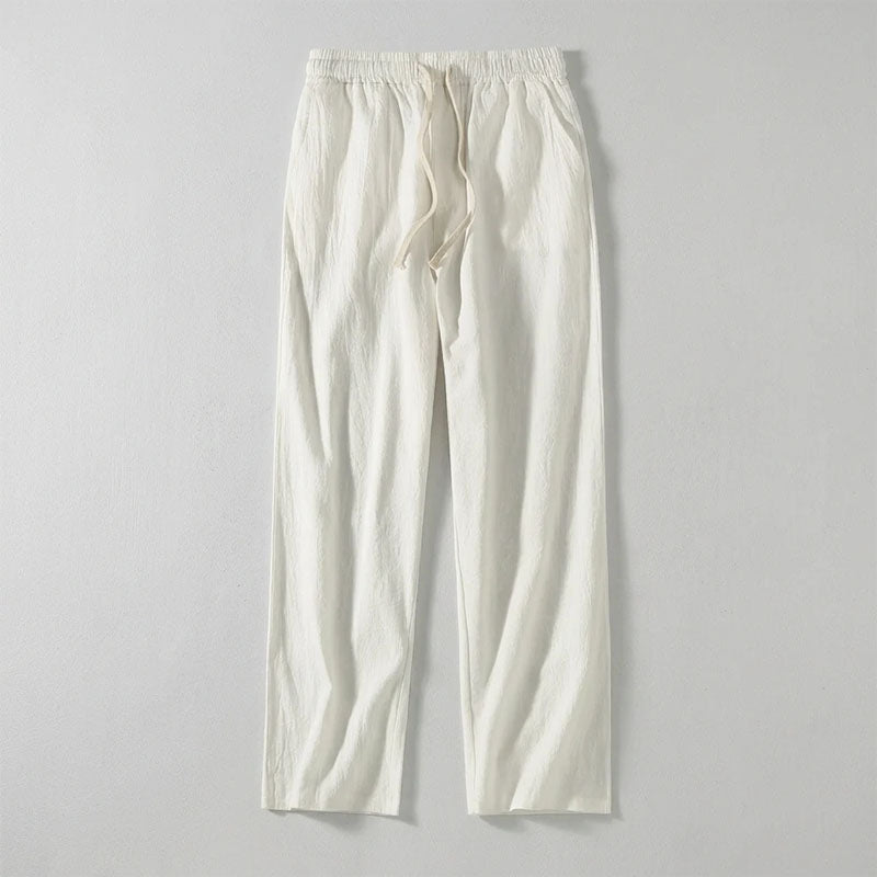 Kendrick - Men's Drawstring Straight-Leg Pants