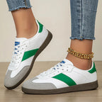 Kinley - Women's Vintage Court Style Sneakers