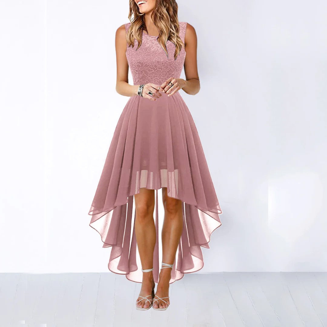 Kristen - Women's Floral Lace Fit and Flare Dress