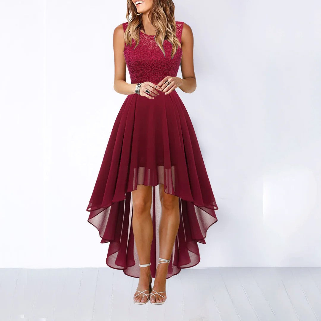 Kristen - Women's Floral Lace Fit and Flare Dress