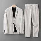 Landon - Men's Relaxed Blazer and Tapered Pants Set