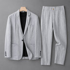 Landon - Men's Relaxed Blazer and Tapered Pants Set