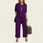 Lauren - Women's Minimal Layered Three-Piece Set