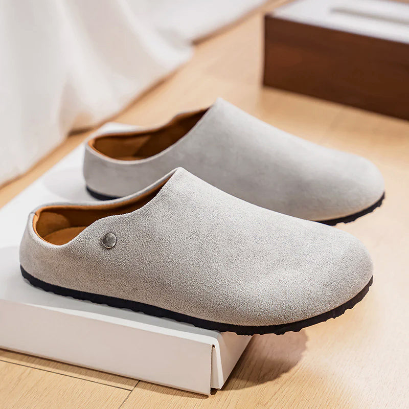Leona - Women’s Suede-Look Slip-On Clogs