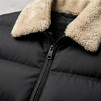 Lucas - Men’s Quilted Fleece Collar Puffer Jacket