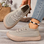 Lucille - Women's Knit Slip-On Walking Sneakers