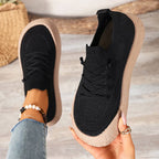 Lucille - Women's Knit Slip-On Walking Sneakers