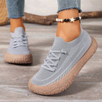 Lucille - Women's Knit Slip-On Walking Sneakers