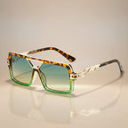 LuxeFrame - Square Gradient Lens Sunglasses