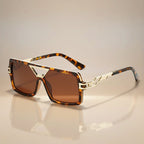 LuxeFrame - Square Gradient Lens Sunglasses