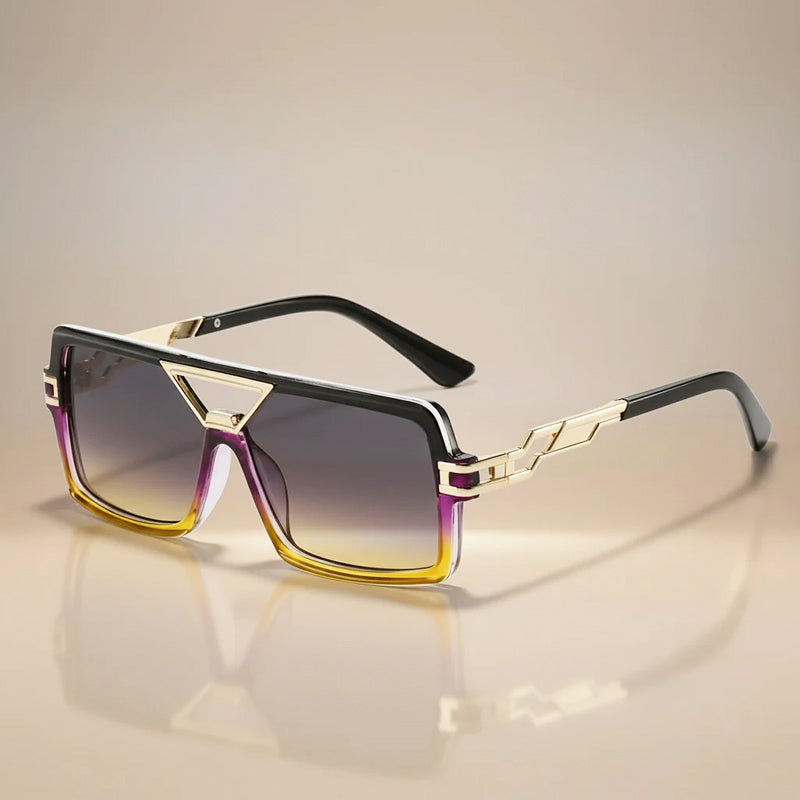 LuxeFrame - Square Gradient Lens Sunglasses