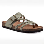 Makenna - Women’s Braided Strap Comfort Sandals