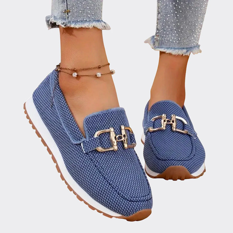Marina - Women’s Mesh Loafer Sneakers