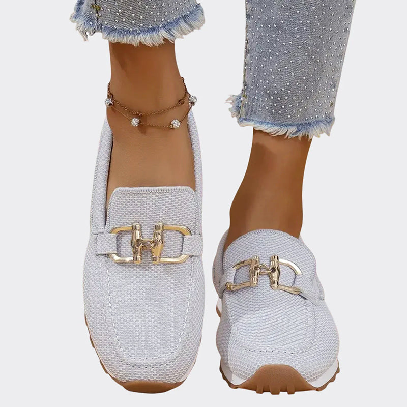 Marina - Women’s Mesh Loafer Sneakers