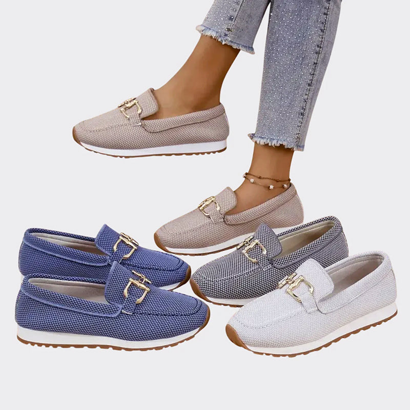 Marina - Women’s Mesh Loafer Sneakers