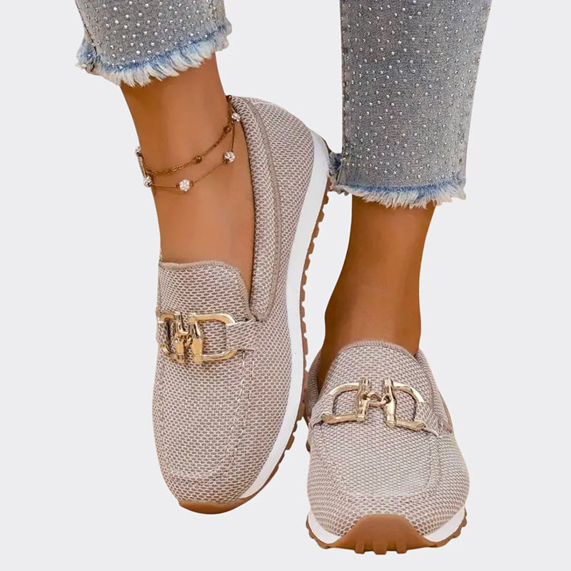 Marina - Women’s Mesh Loafer Sneakers