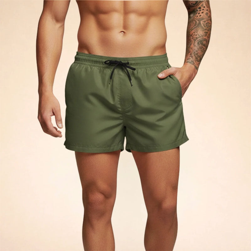 Marshall - Men's Quick-Dry Relaxed Fit Swim Shorts