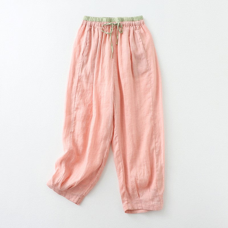Megan - Women’s Relaxed Fit Barrel Leg Pants