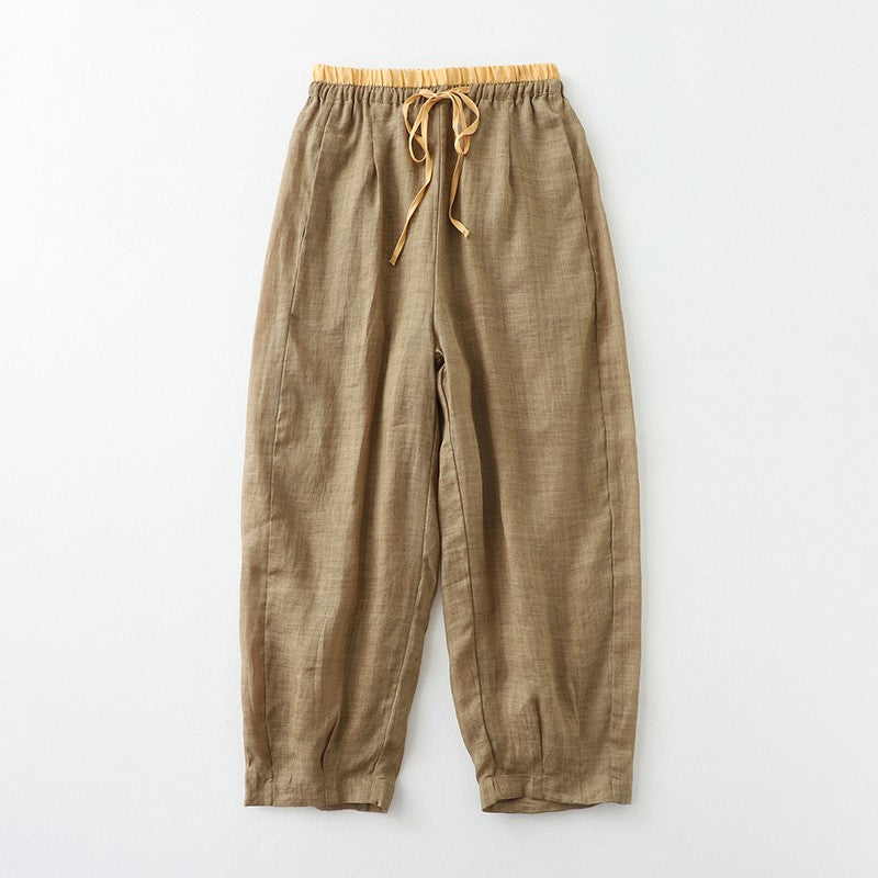 Megan - Women’s Relaxed Fit Barrel Leg Pants