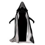 Nina - Women's Gothic Ghost Halloween Costume Dress with Sheer Veil