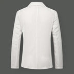 Nolan - Men's Breathable Open-Weave Single-Breasted Blazer