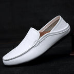 Oliver - Men's Pebbled Leather Driving Loafers