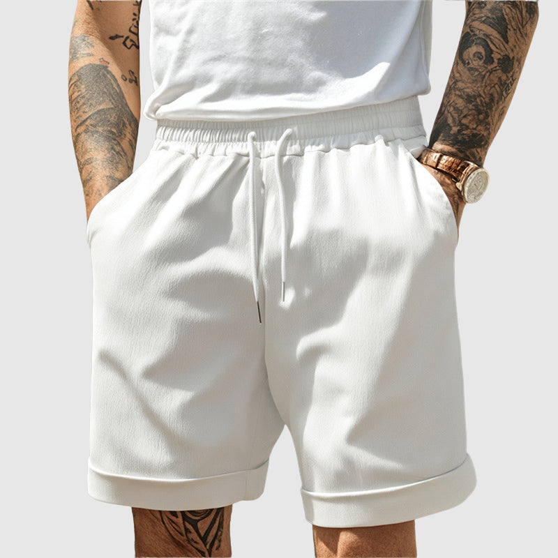 Perry - Men’s Quick-Dry Drawstring Summer Shorts