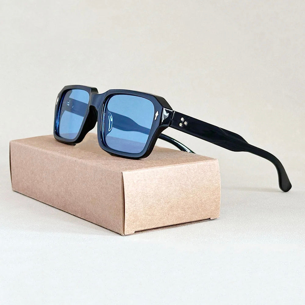 Quinn - Unisex Luxe Oversized Square Shield Sunglasses