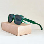 Quinn - Unisex Luxe Oversized Square Shield Sunglasses
