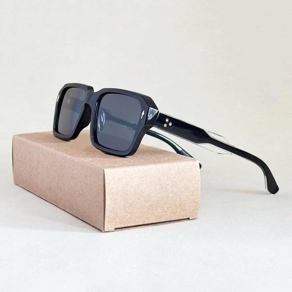 Quinn - Unisex Luxe Oversized Square Shield Sunglasses