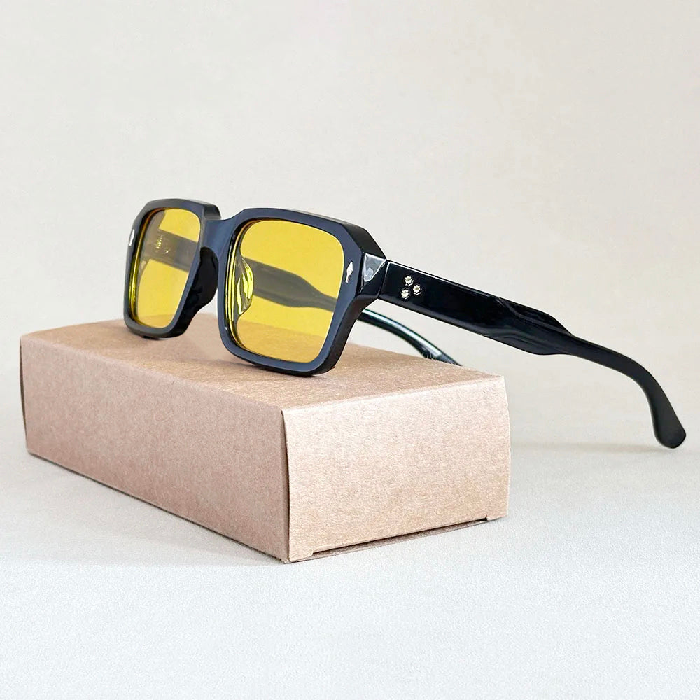 Quinn - Unisex Luxe Oversized Square Shield Sunglasses