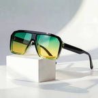 Remy - Bold Gradient Lens Visor Sunglasses