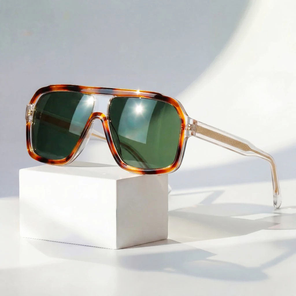 Remy - Bold Gradient Lens Visor Sunglasses