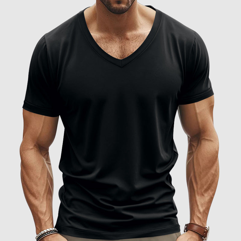 Ryan - Men's V-Neck Short Sleeve T-Shirt