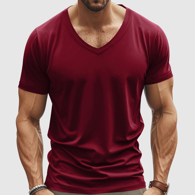 Ryan - Men's V-Neck Short Sleeve T-Shirt