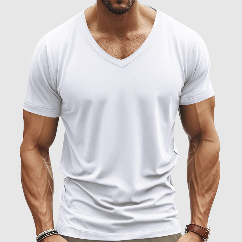 Ryan - Men's V-Neck Short Sleeve T-Shirt