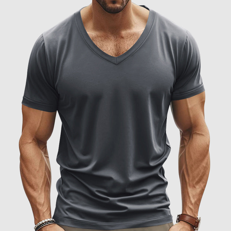 Ryan - Men's V-Neck Short Sleeve T-Shirt